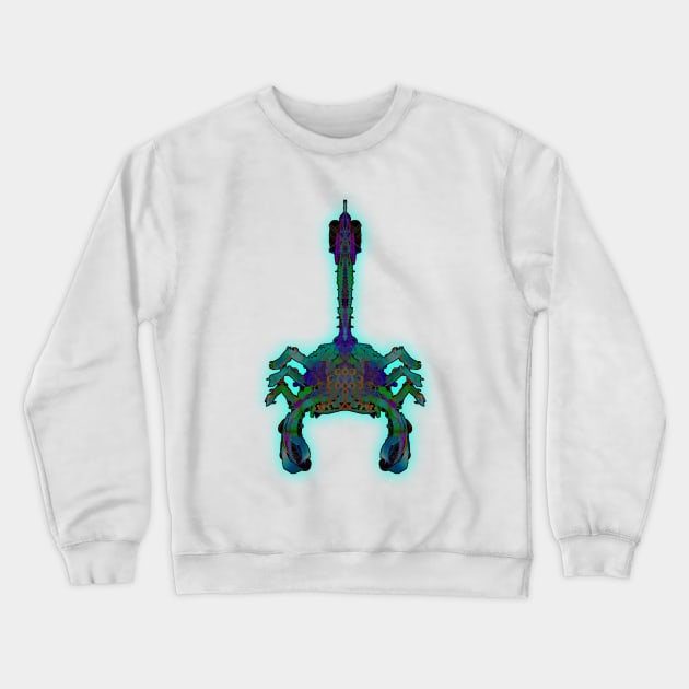 Scorpio 1c Eggplant Crewneck Sweatshirt by Boogie 72